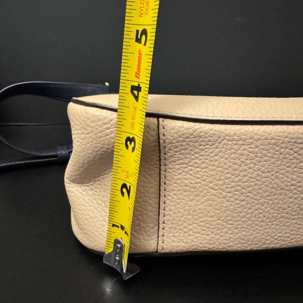 Kate Spade New York Polly Convertible Flap Leather Handbag Blush Medium Dust Bag - Picture 16 of 16